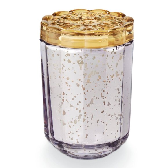 ILLUME Lavender La  La Scented Candle in Flourish Glass NWT - Picture 3 of 4